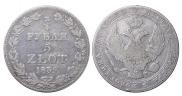 3/4 roubles - 5 złotych 1839 year