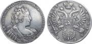 1 рубль 1733 года