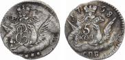 5 kopecks 1758 year