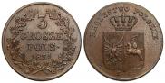 3 grosze 1831 year