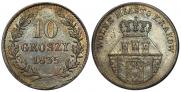 10 groszy 1835 year