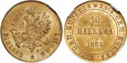 10 марок 1882 года