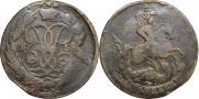 2 kopecks 1758 year