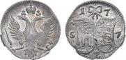 2 kopecks 1757 year