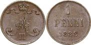1 пенни 1888 года