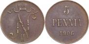 5 пенни 1906 года