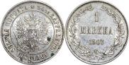 1 markka 1907 year