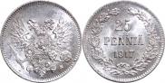 25 пенни 1917 года