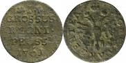 1 grosz 1761 year