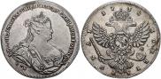 1 rouble 1738 year