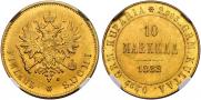10 марок 1882 года
