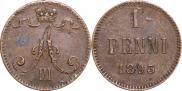 1 penni 1893 year