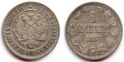 1 markka 1867 year