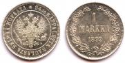 1 markka 1892 year