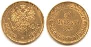 20 markkaa 1878 year