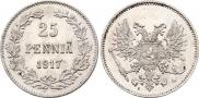 25 пенни 1917 года