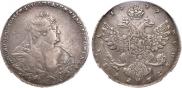 1 rouble 1737 year