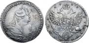 1 rouble 1737 year