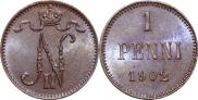 1 penni 1902 year