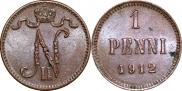 1 пенни 1912 года