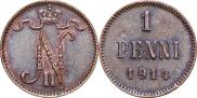 1 penni 1914 year