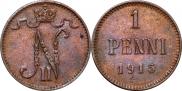 1 penni 1916 year