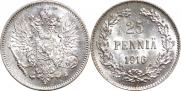25 pennia 1916 year