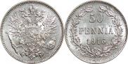 50 pennia 1916 year