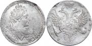 1 rouble 1731 year