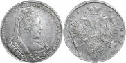 1 рубль 1733 года
