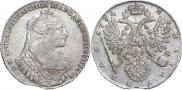 1 рубль 1734 года