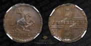 1 kopeck 1728 year