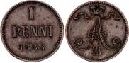 1 penni 1888 year