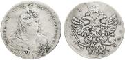 1 rouble 1737 year
