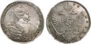 1 rouble 1737 year