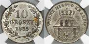 10 groszy 1835 year