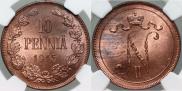 10 pennia 1915 year