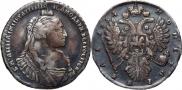 1 rouble 1734 year