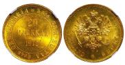 20 markkaa 1912 year