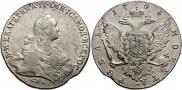 1 rouble 1766 year