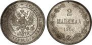 2 markkaa 1906 year