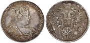 1 рубль 1733 года