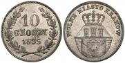 10 groszy 1835 year