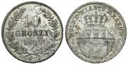 10 groszy 1835 year