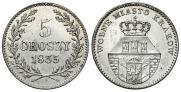5 groszy 1835 year