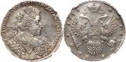 1 rouble 1733 year
