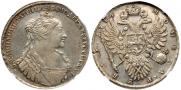 1 rouble 1734 year