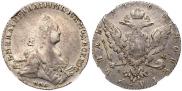1 rouble 1768 year