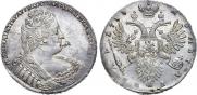 1 рубль 1733 года