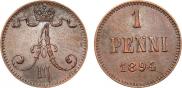 1 penni 1894 year